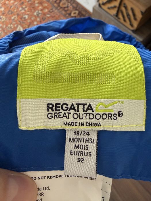 Комбінезон regatta. Дощовик на хлопчика 2 роки