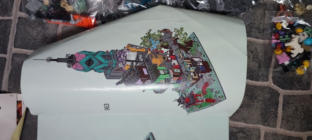 Blocos de construção NINJAGO City Gardens 71741