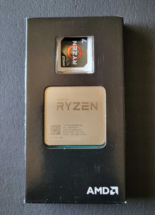 Комплект AMD Ryzen 7 1700X та блок живлення Chiftec Proton BDF 650c
