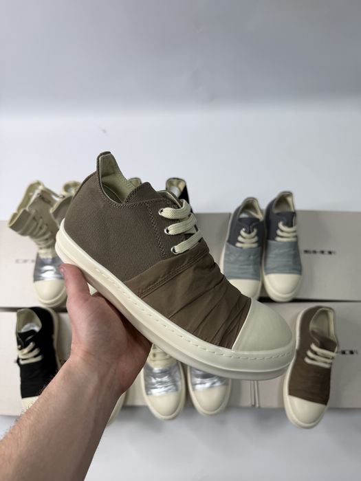 Нові Кеди Rick Owens Ramones Wrap DRKSHDW/Hustler Ramones/size 38-45/ Преміум якість!