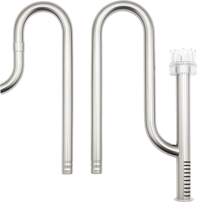 Zestaw stalowych Lily pipes ze skimmerem 12/16 mm
