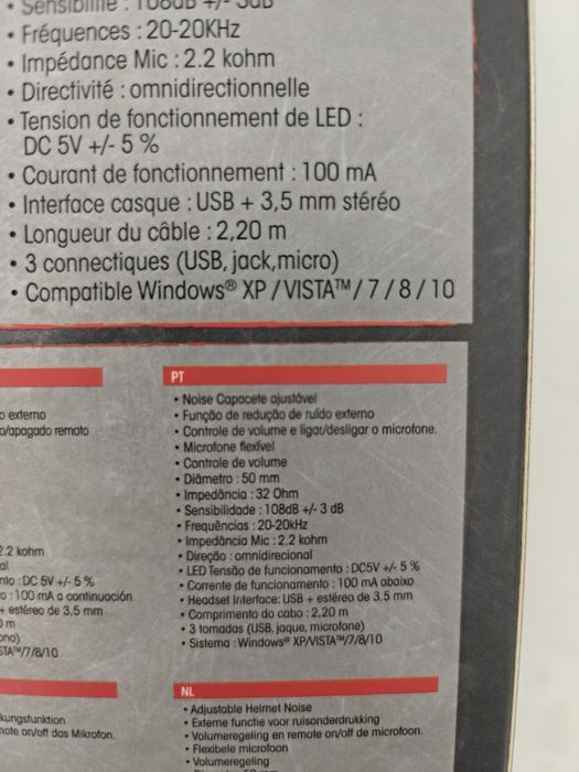 Auscultadores Gaming Under Control UC- 250
