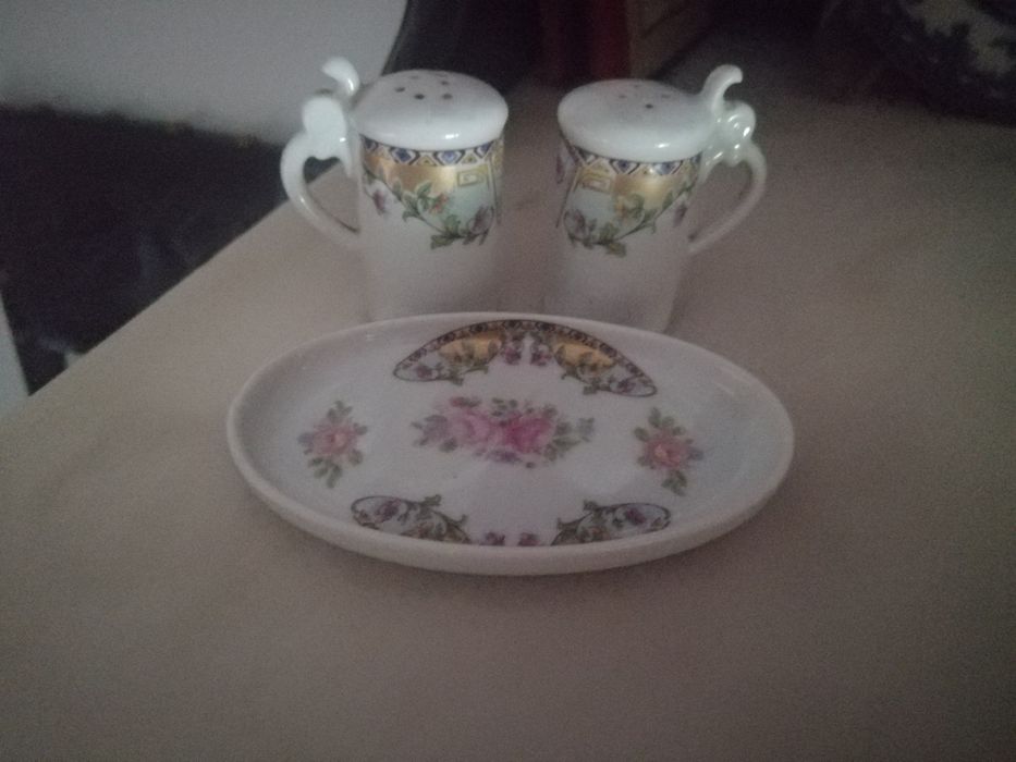 Pimenteiro e saleiro Limoges