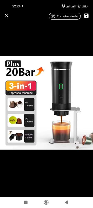 Máquina de café portátil/TOP