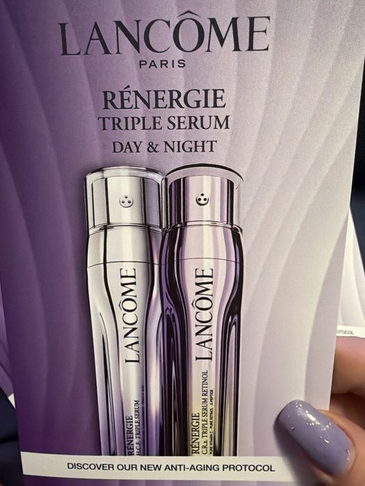 Lancome, Mega Serum, Renergie Triple Serum, cena za sztuke 2 ml! super cena