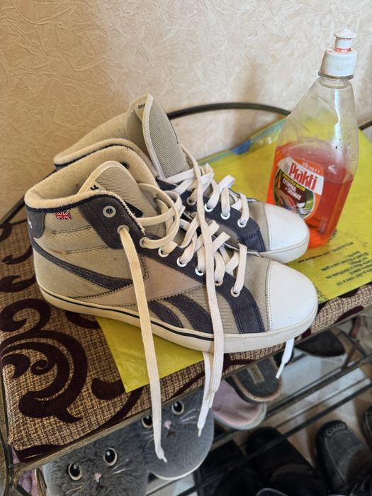 Кеди кросівки чоловічі джинсові