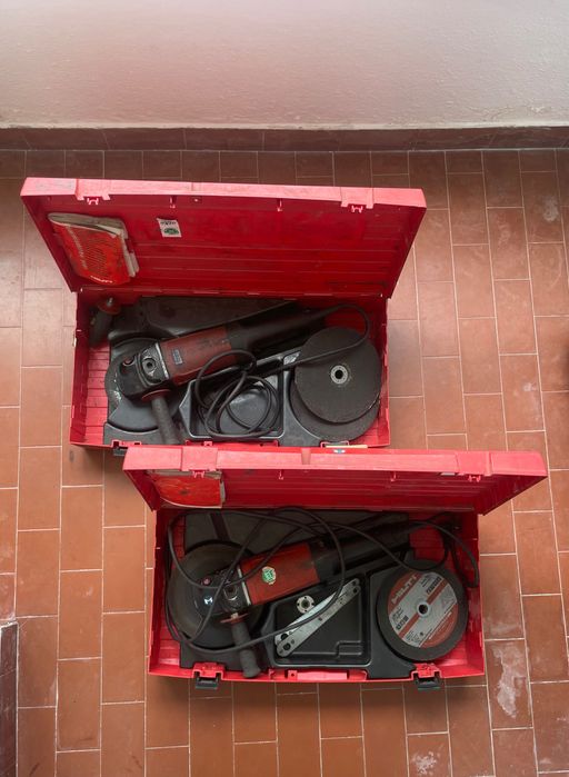 Hilti AG 230-24D 2400W – Rebarbadora Profissional Alemã 230mm