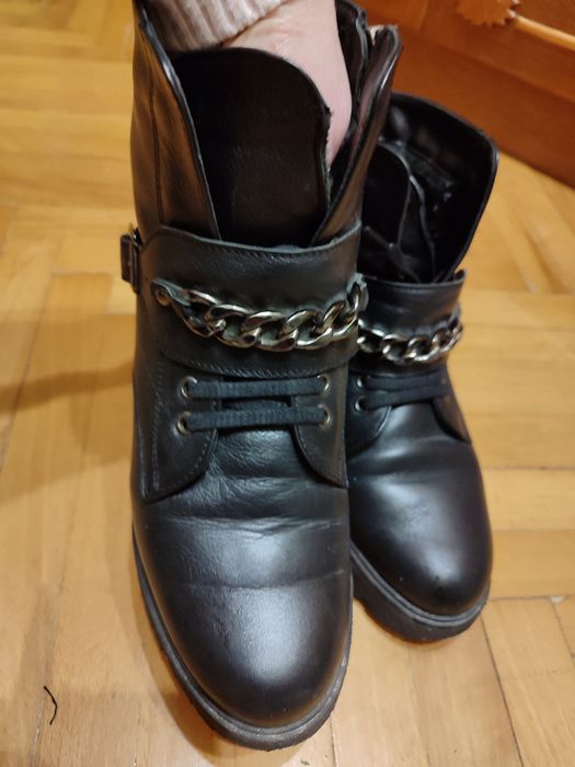 Ботінки черевики шкіряні фірмові Сте птер