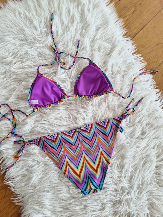 L 40 strój kąpielowy kostium dwuczęściowy bikini

Pachy 42-46

Pas 40-