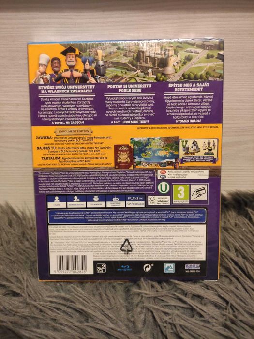 Two Point Campus Enrolment Edition PlayStation PS4 PS5 NOWA bez folii