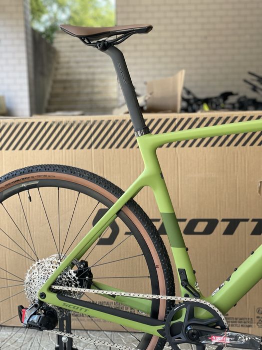 Bicicleta de Gravel Scott Addict Gravel 30 green