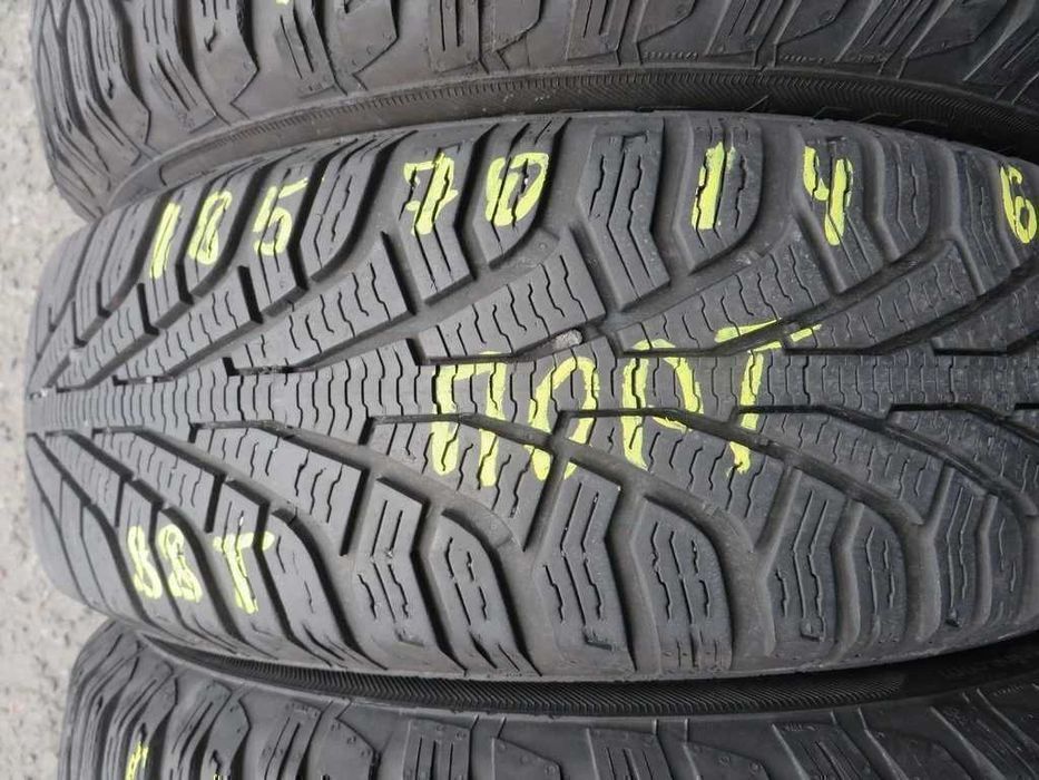 185/70 R14 88T Uniroyal MSPlus77 Зима 4штуки шини б/у