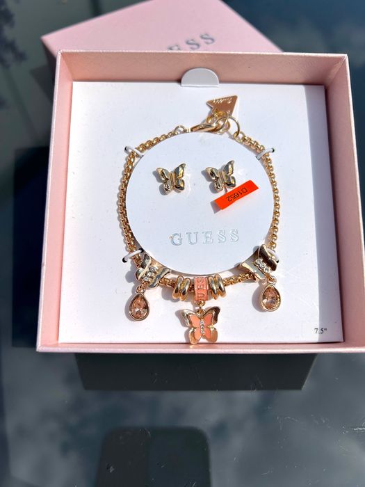 Guess komplet bransoletka + kolczyki