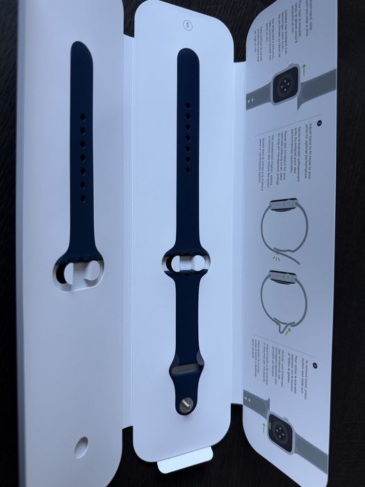 Pasek sportowy do apple watch 40 mm deep navy, nowy