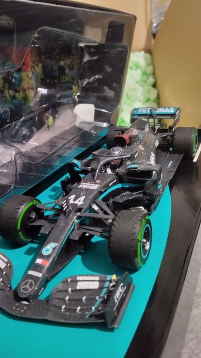 Lewis Hamilton, miniatura minichamps 1/18 (novo)
