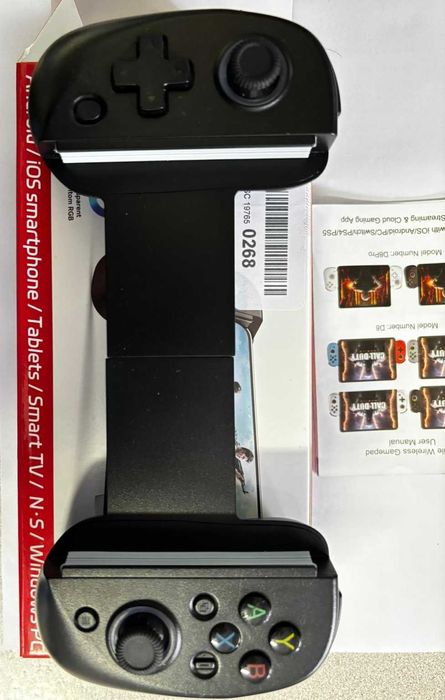 kontroler bezprzewodowy bluetooth ios android PS pc D8 CZARNY Gamepad