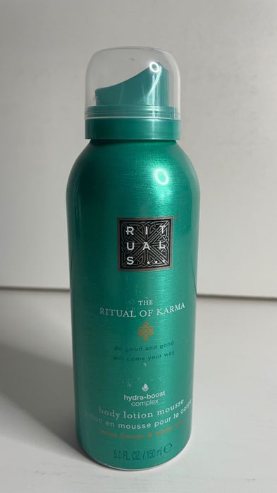 (76) THE RITUAL OF KARMA BODY LOTION MOUSSE, mus do ciała, 150 ml