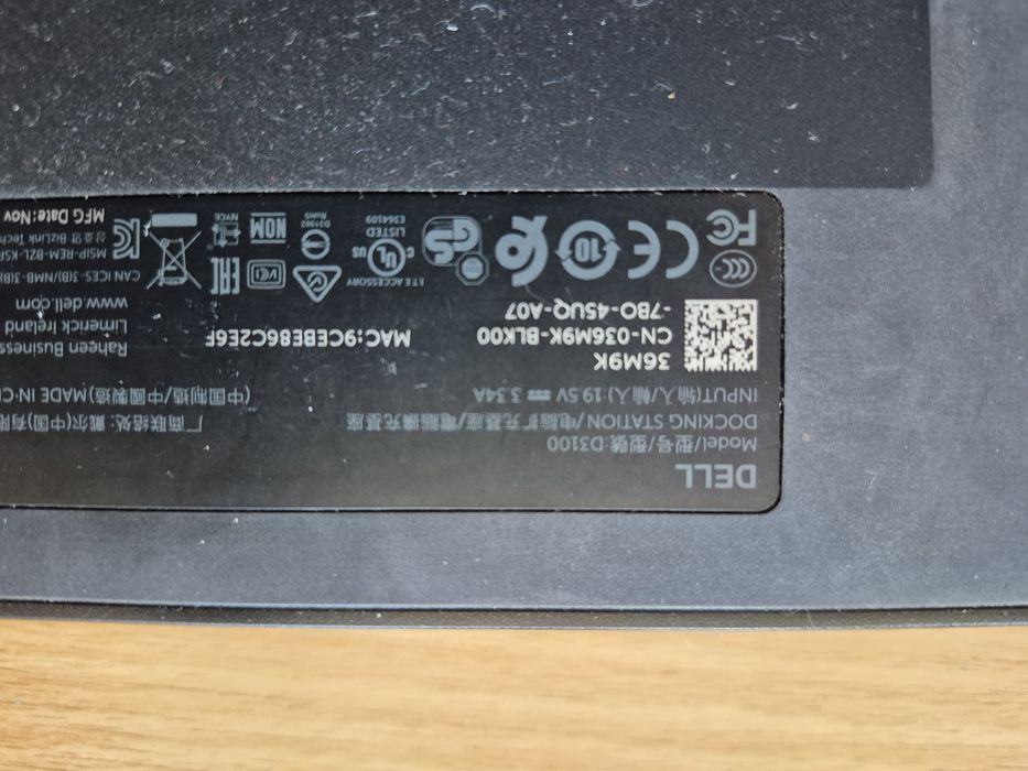 Stacja dokująca Dell D 3100