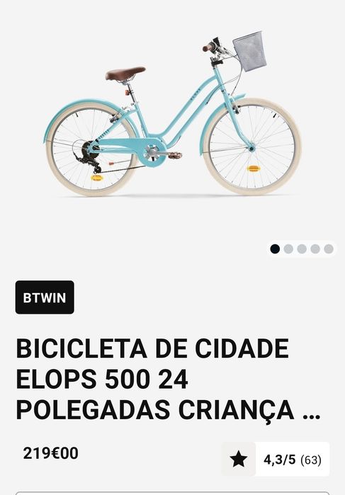 Bicicleta como nova