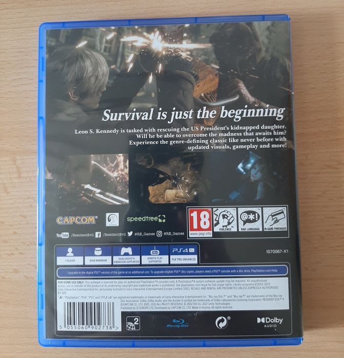 Resident Evil 4 (2023) PS4 Excelente Estado