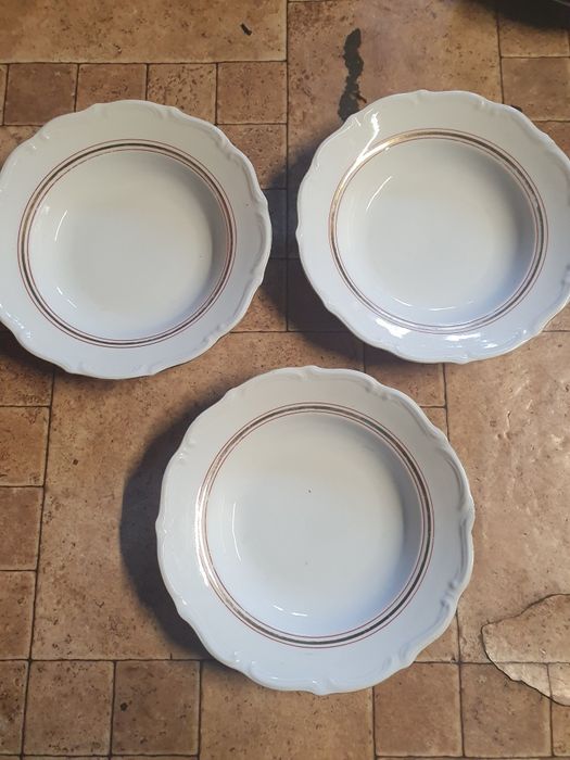 Talerze porcelanowe głębokie