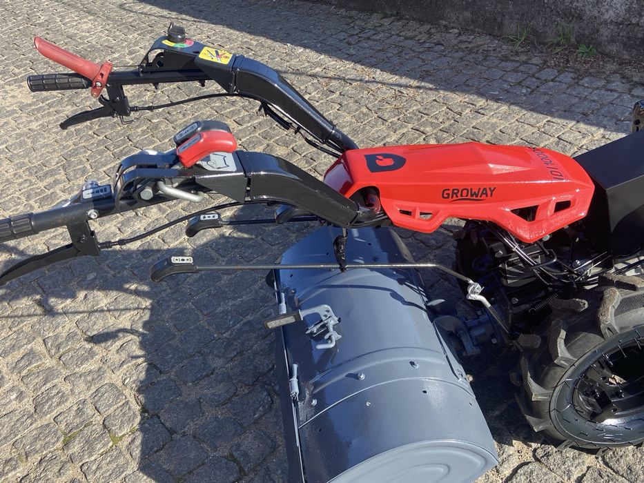 Motocultivador gasoleo 10 cvs arranque eletrico com fresa