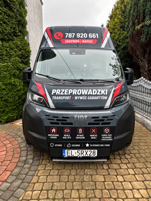 Przeprowadzki• TRANSPORT• WYWÓZ gabarytów