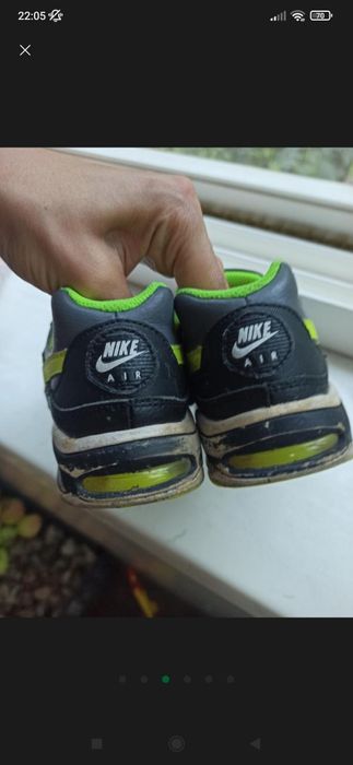 Кожаные кроссовки nike air max skyline для девочки или мальчика