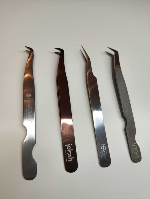 Pęsety do przedłużania rzęs