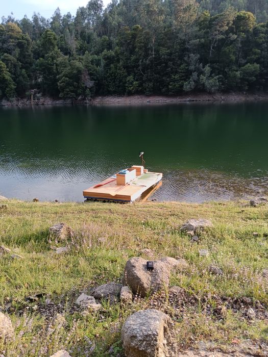 Barco artesanal elétrico