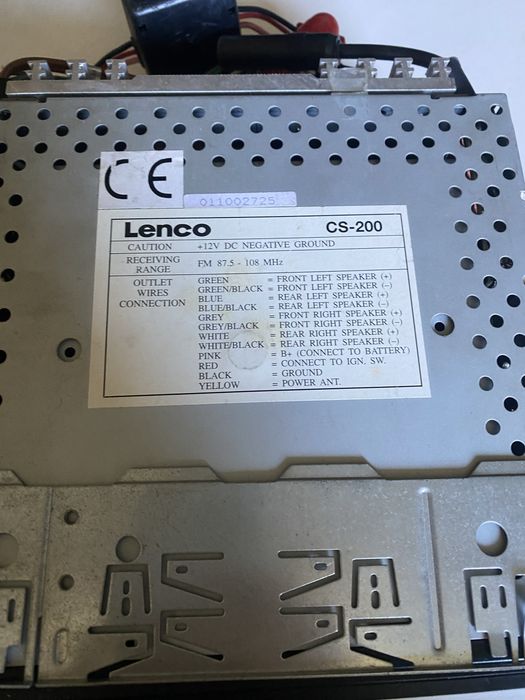 Radio do samochodu/samochodwe cs-200 z ramką