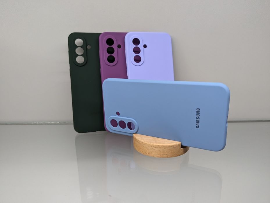 Топ! Samsung A36 Премиум софт тач с логотипом чехол чохол