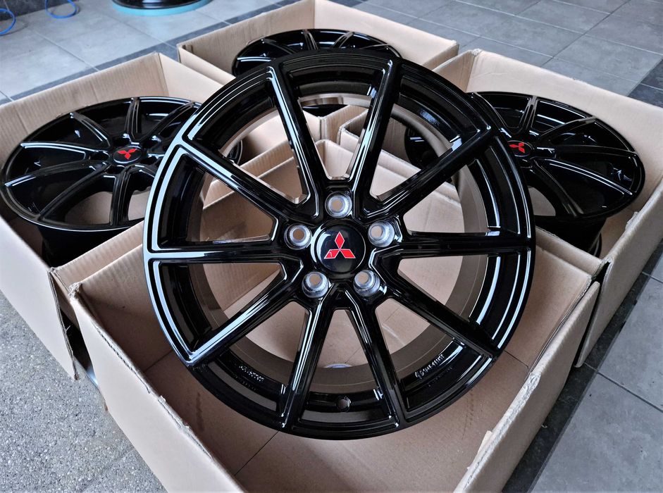 Alufelgi 17 5x114,3 MITSUBISHI ASX Eclipse Cross Lancer Czarne 708#