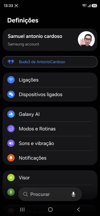 Samsung Buds 3 novos !
