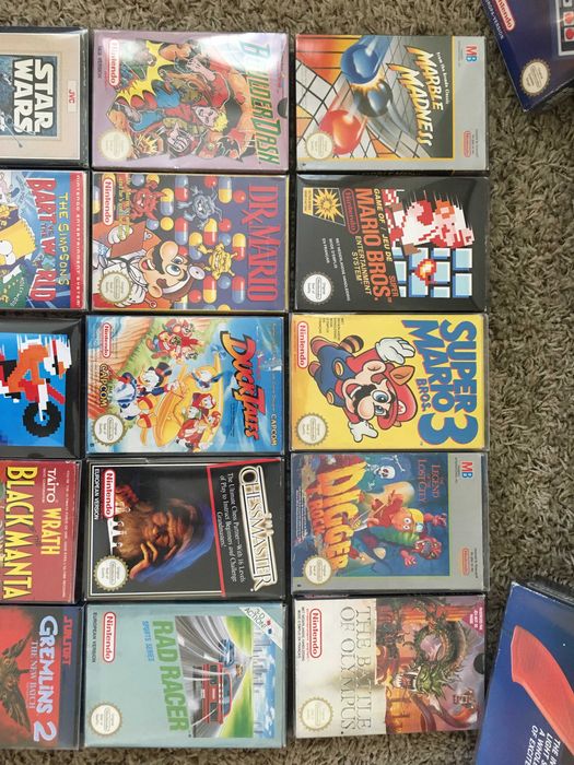 Consola nintendo nes super set, jogos e zapper