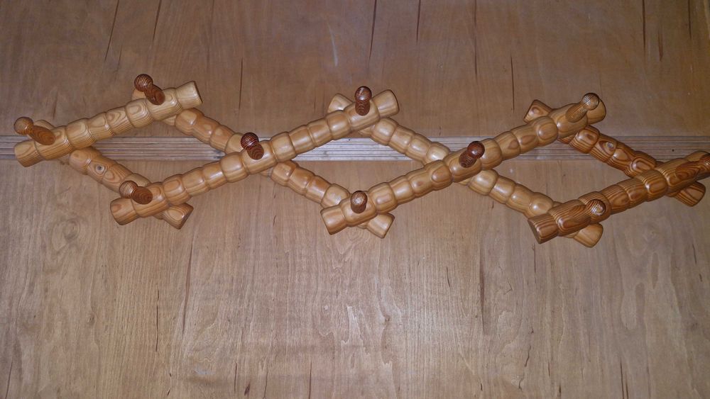 Wieszak do przedpokoju ścienny 2 sztuki