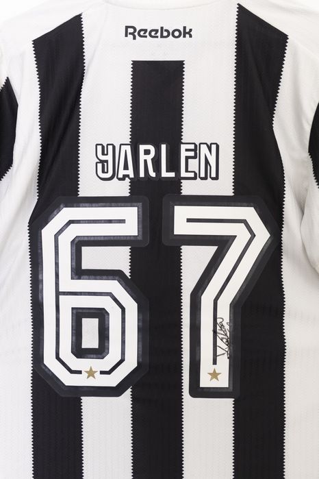 Camisola futebol jogo usada autografada botafogo