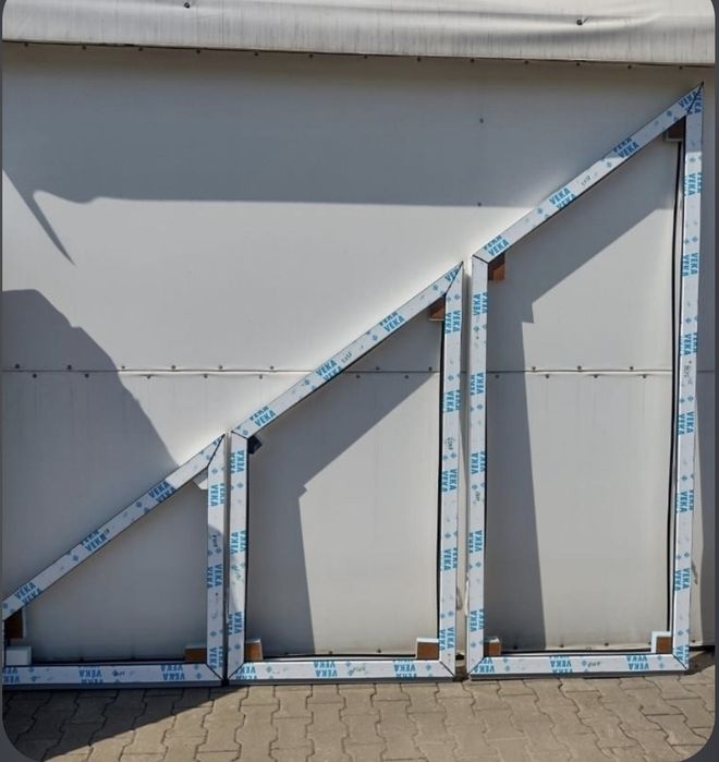 Okno 320x205 Szyby hartowane 6mm Witryna
