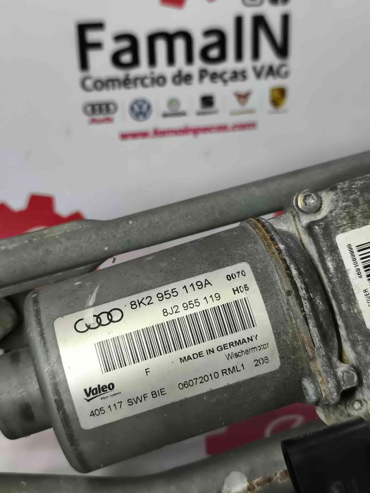 Motor Limpa Vidros Frente AUDI A4 Allroad B8