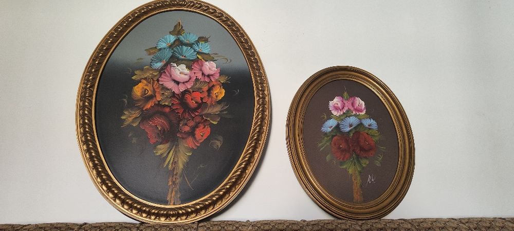 Quadros antigos a óleo