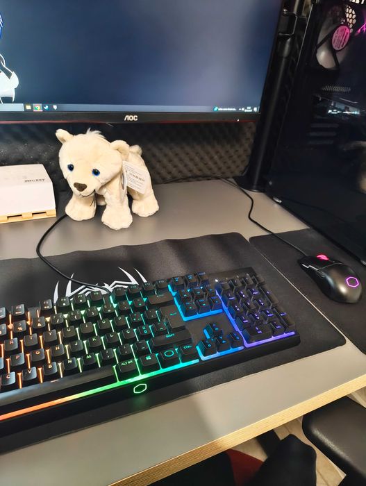 Conjunto Cooler Master – Teclado + Rato RGB (Ótimo estado)