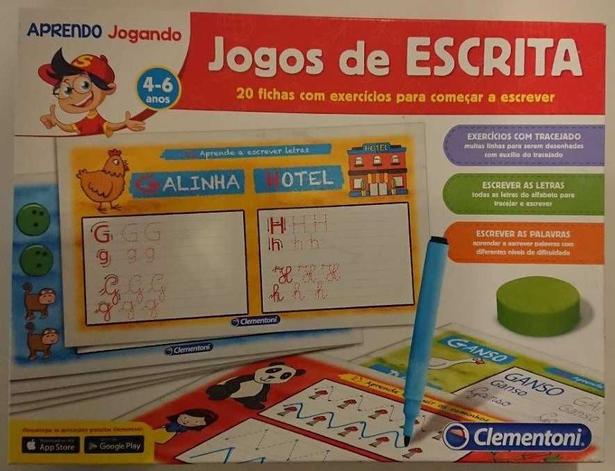 Jogos de Escrita (4-6 anos)