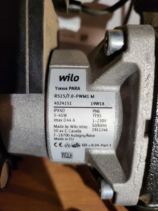 Wilo Yonos Para PWM1 - pompa wody do pieca gazowego i CO