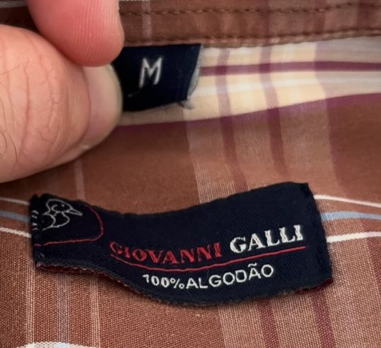 Vendo Camisa Giovanni Galli.