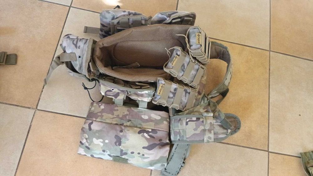 Плитоноска Warmor 3 Pro Max. Система швидкого скидання. Мультикам.Нова