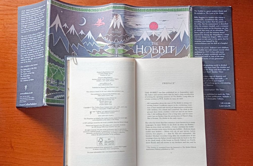 The Hobbit, de HarperCollins, Tolkien