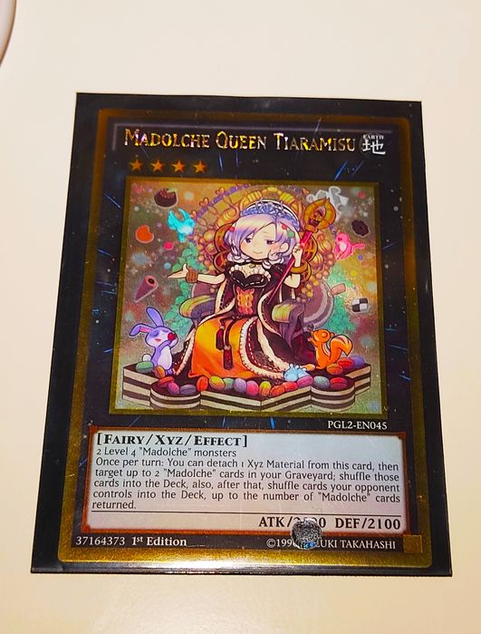Madolche Queen Tiaramisu - Carta Yu-Gi-Oh Konami