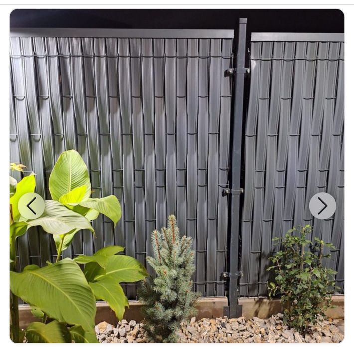 Osłona na płot panelowy - listwy na panele ogrodzeniowe