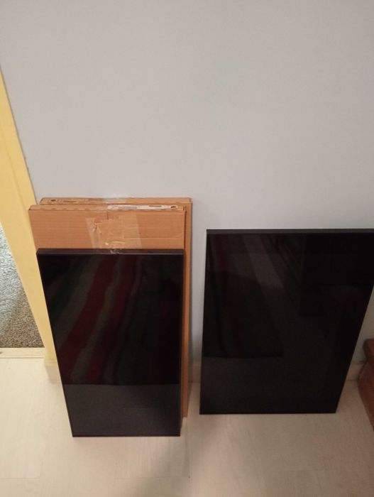 Portas de vidro JUTIS do IKEA