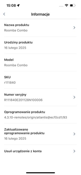 Roomba combo  R111840